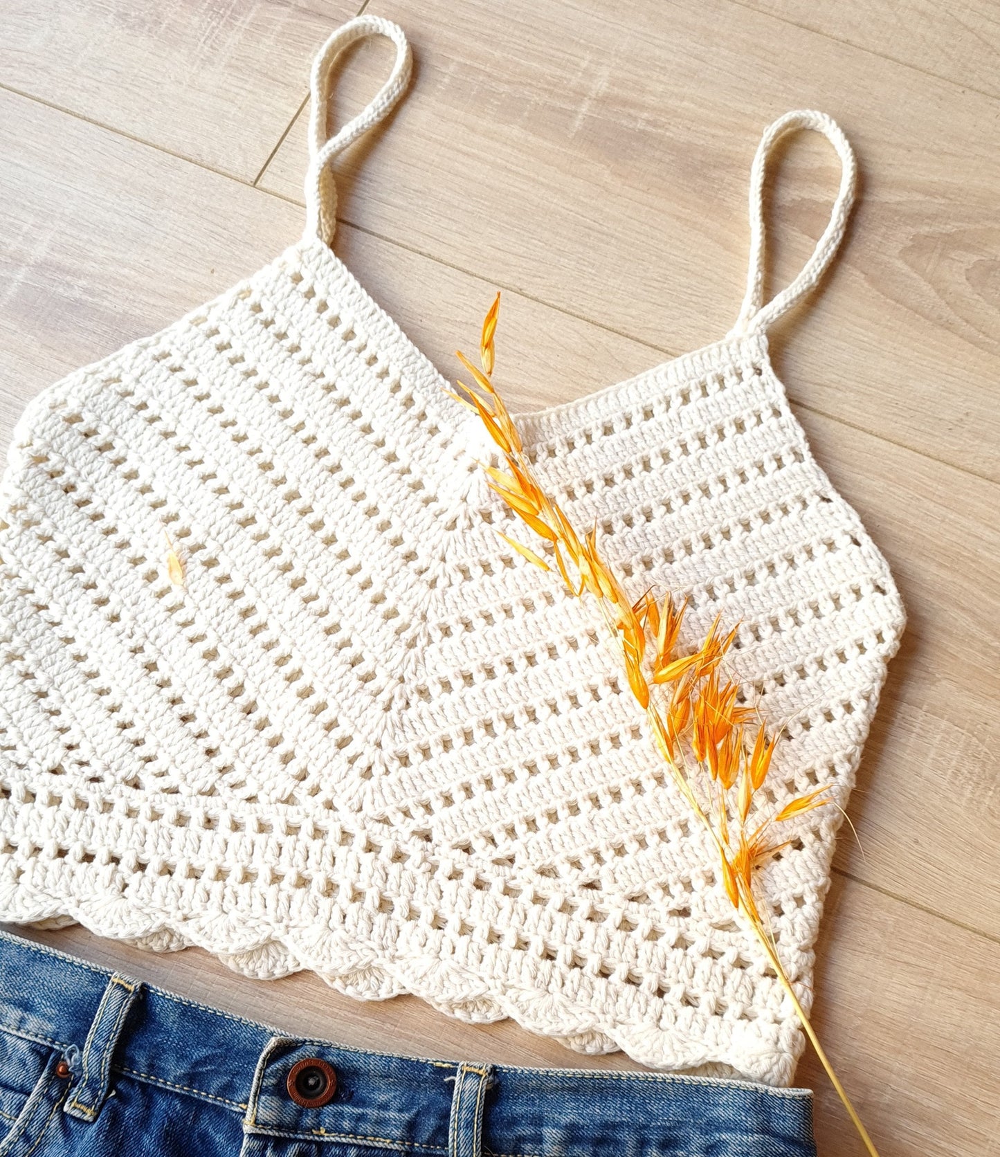 Crochet Easy Tank Top Pattern PDF File with Crochet Planner Gift, Summer Top Pattern; Modern Written Crochet Pattern, Dia Crochet Top