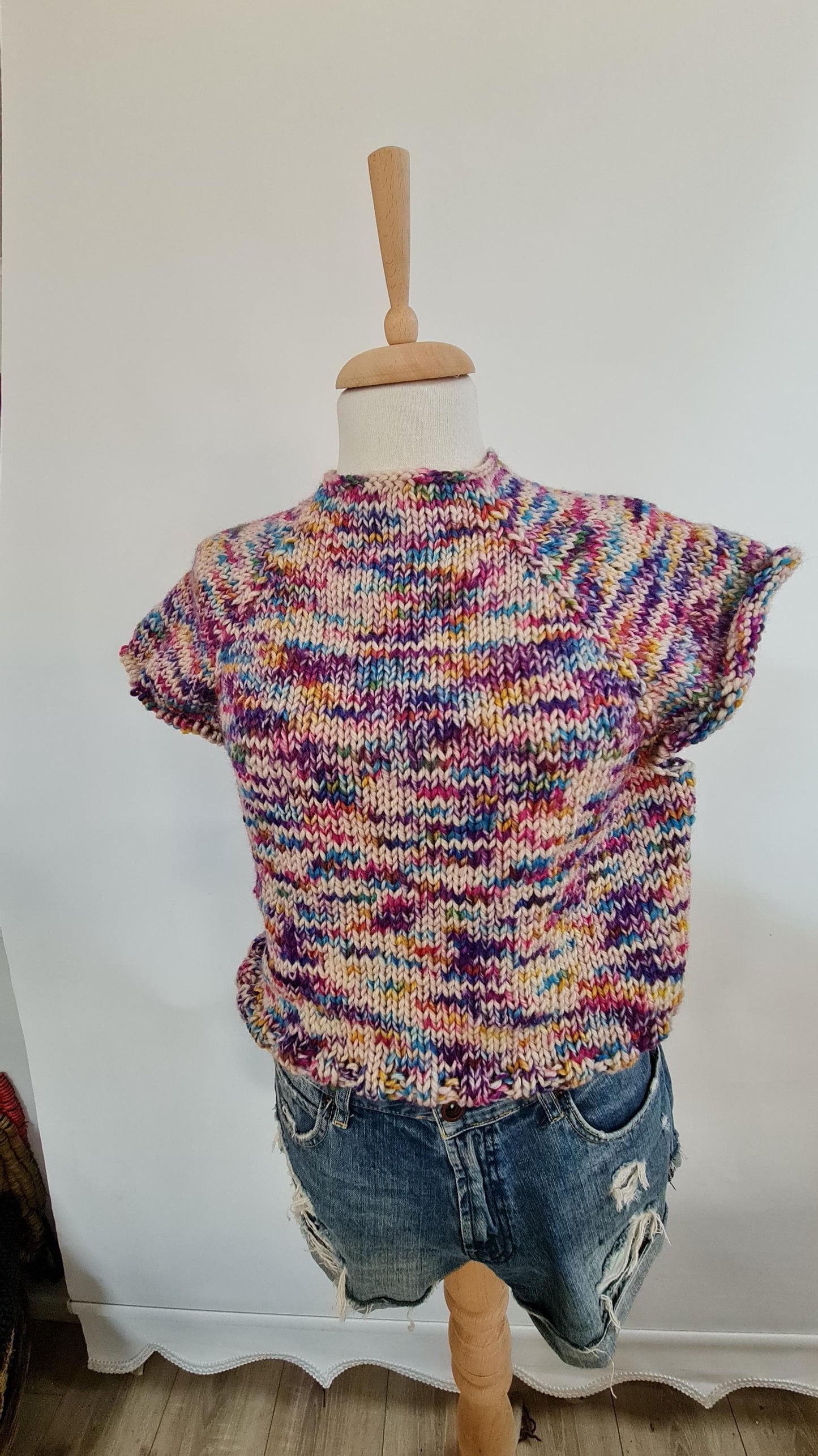 Chunky Knit Sweater Pattern: Seamless Oversize Jumper (PDF Download)