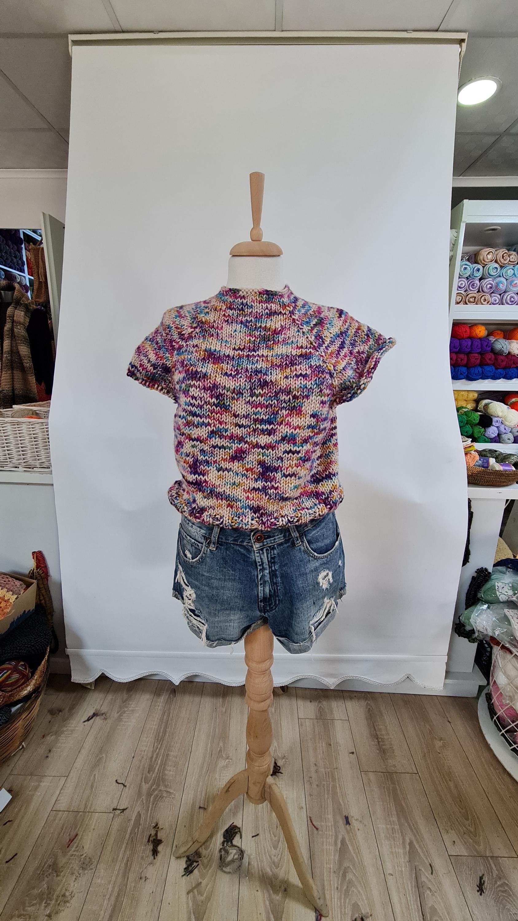 Chunky Knit Sweater Pattern: Seamless Oversize Jumper (PDF Download)