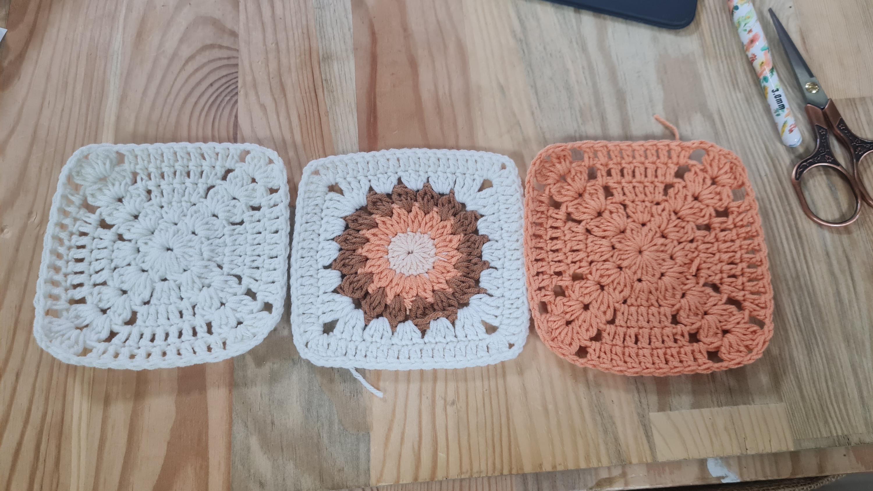 Easy Crochet Granny Square Pattern: Beginner Motif (PDF Pattern)