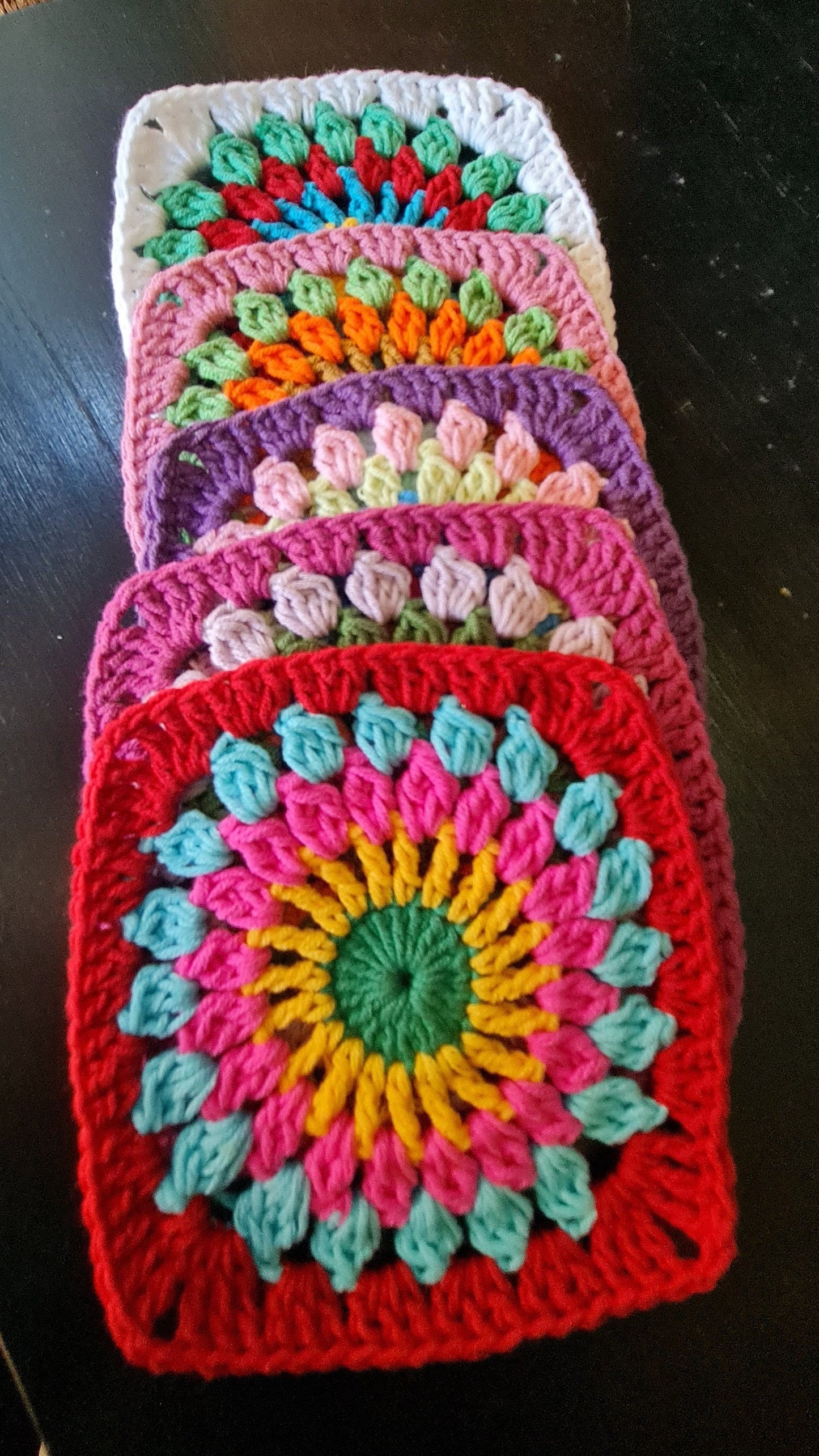 Granny Square Crochet Pattern: Five Modern Motifs (PDF Download)