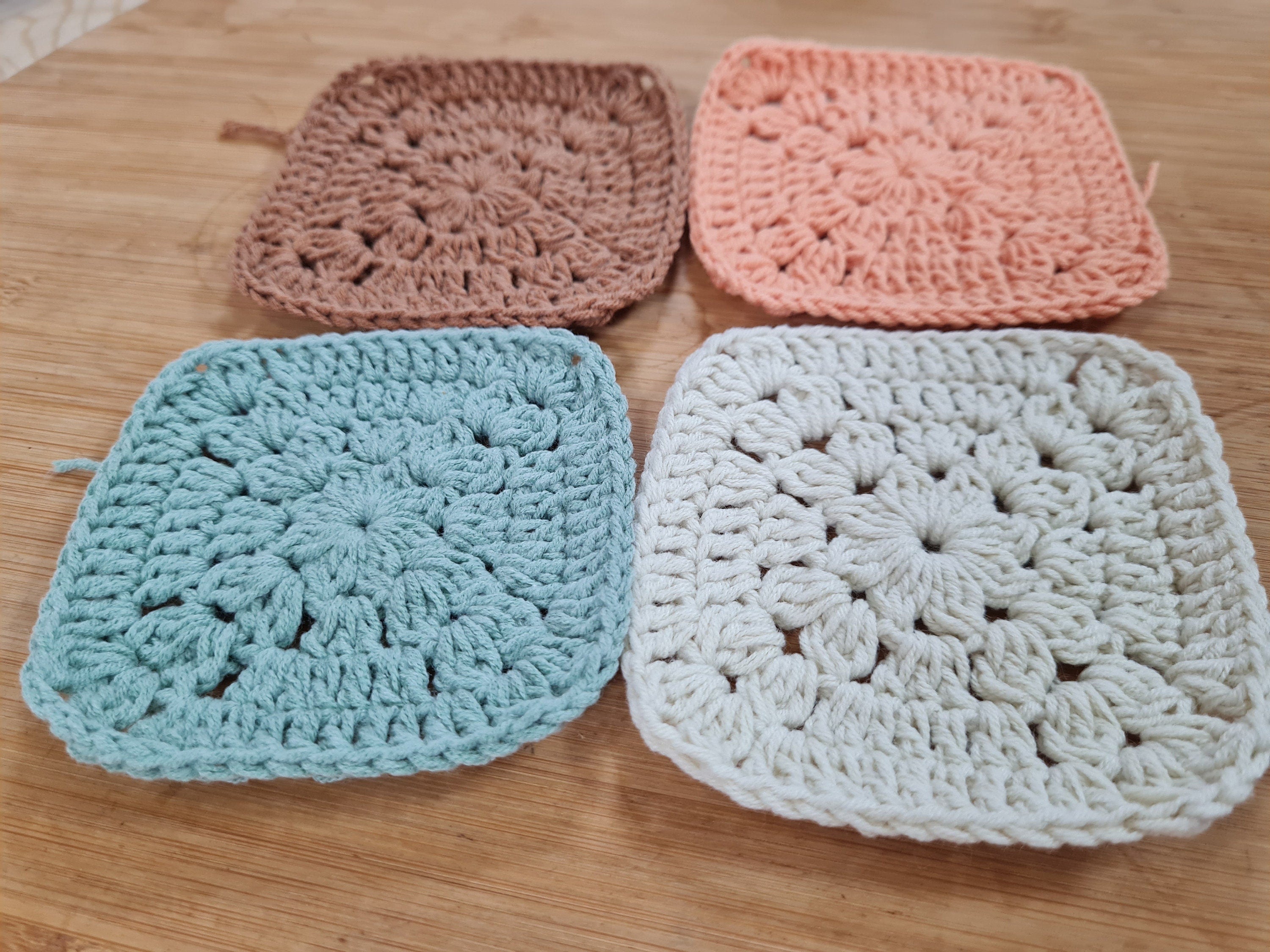 Easy Granny Square Crochet Pattern: Motif for Blankets (PDF Download)