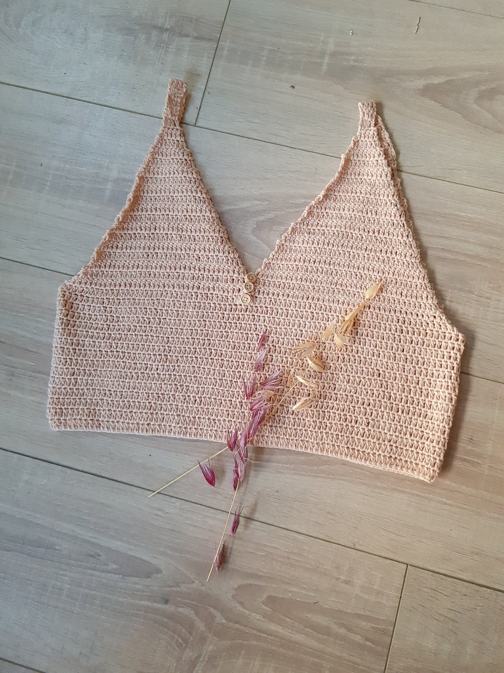 Crochet Crop Top Pattern, V-Neck Tank Top, Beginner Easy (PDF Pattern)