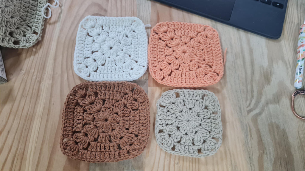 Easy Crochet Granny Square Pattern: Beginner Motif (PDF Pattern)