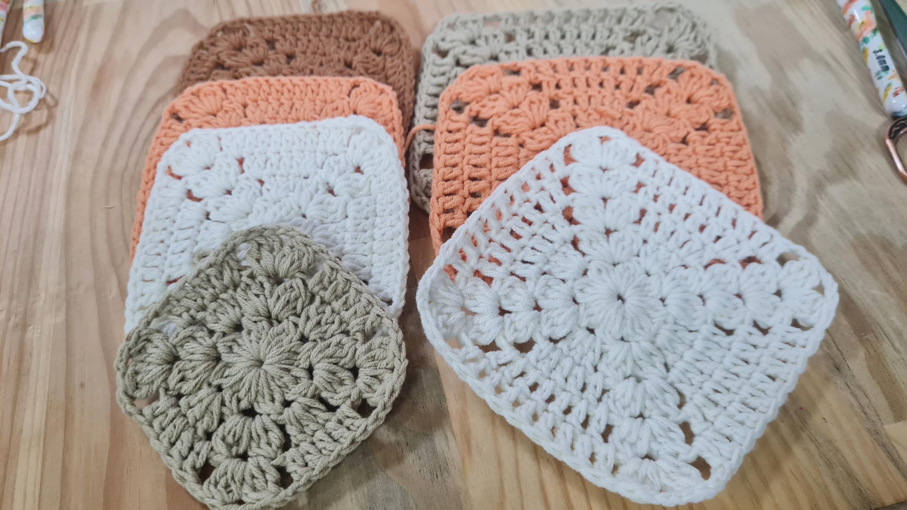 Easy Crochet Granny Square Pattern: Beginner Motif (PDF Pattern)