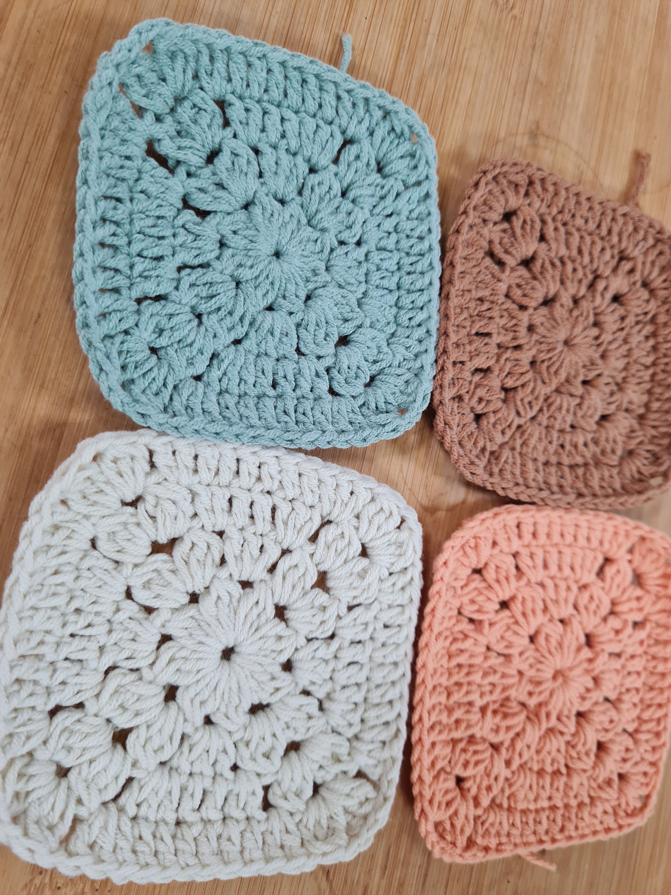 Easy Granny Square Crochet Pattern: Motif for Blankets (PDF Download)
