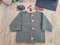 Easy Crochet Baby Cardigan Pattern: Newborn to 6 Years (PDF Pattern)