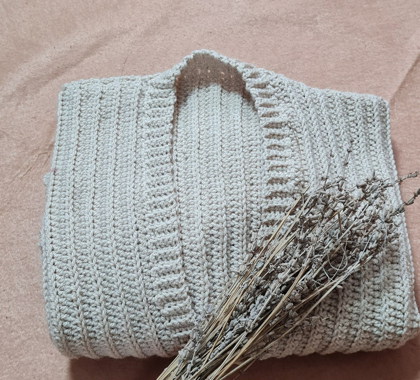 Ripped Crochet Cardigan Pattern: Knit Look Crop Jacket (PDF Pattern)