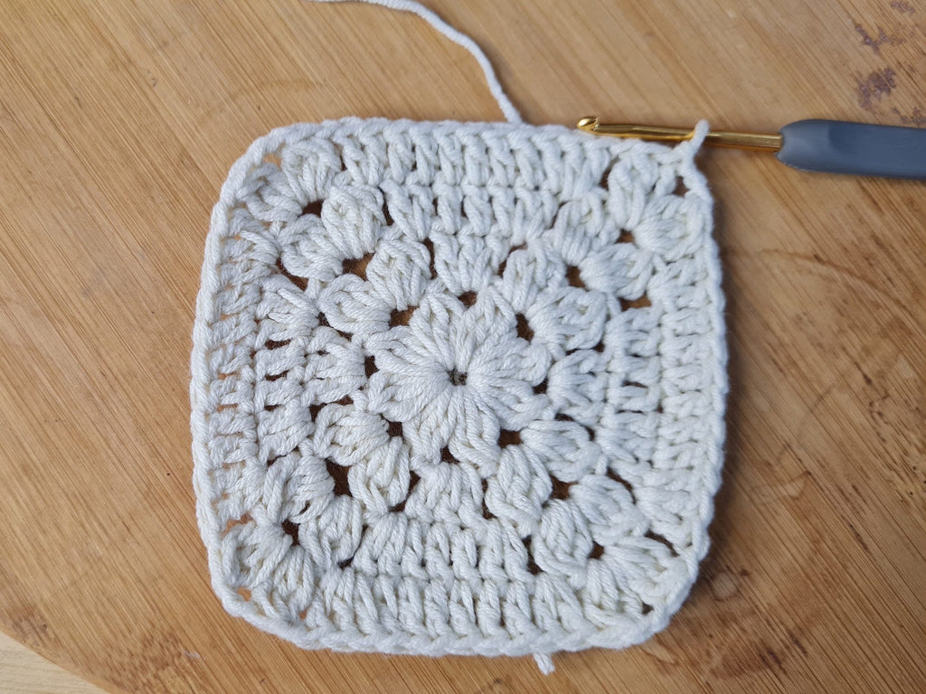 Easy Granny Square Crochet Pattern: Motif for Blankets (PDF Download)