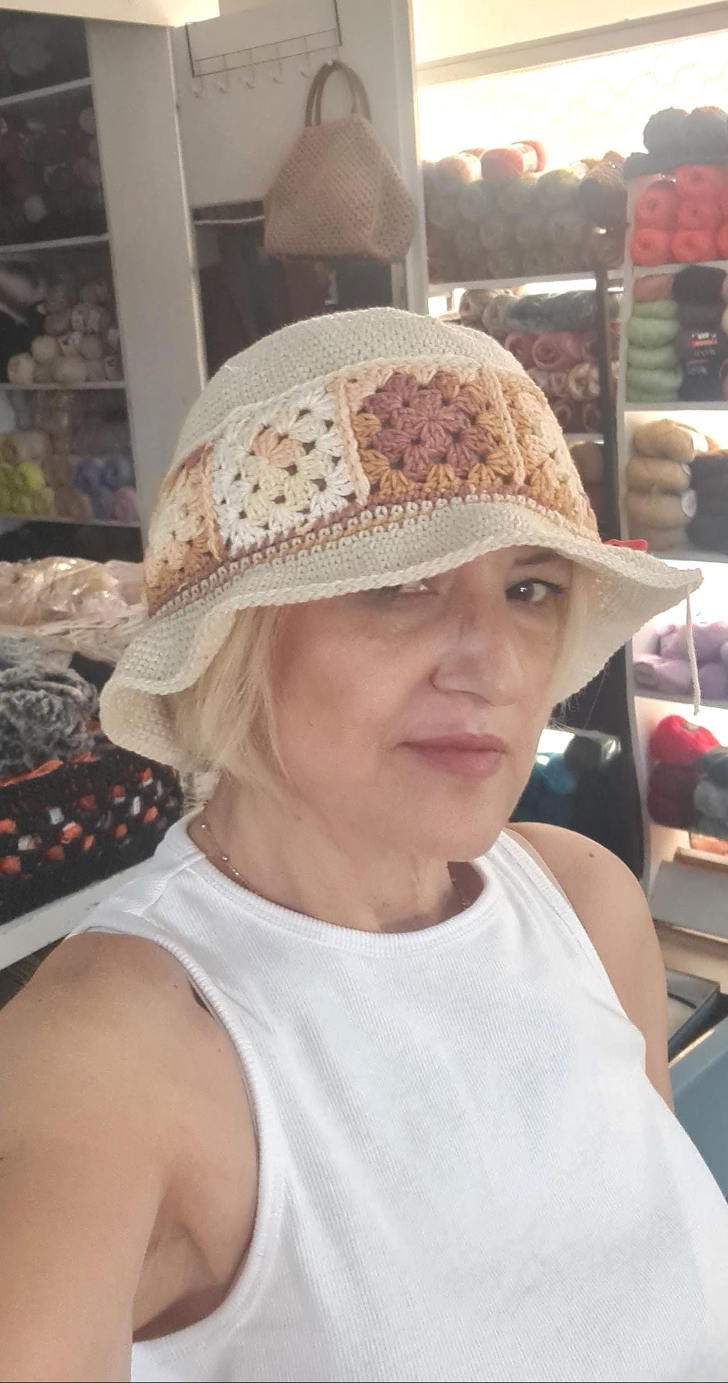 Crochet Tank Top Pattern: Easy Modern Summer Top (PDF File) with Planner