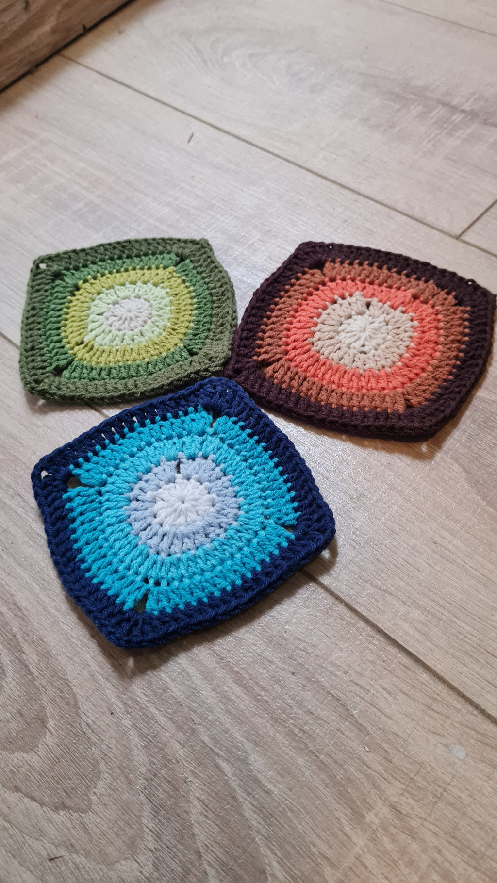Granny Square Crochet Pattern: Five Modern Motifs (PDF Download)