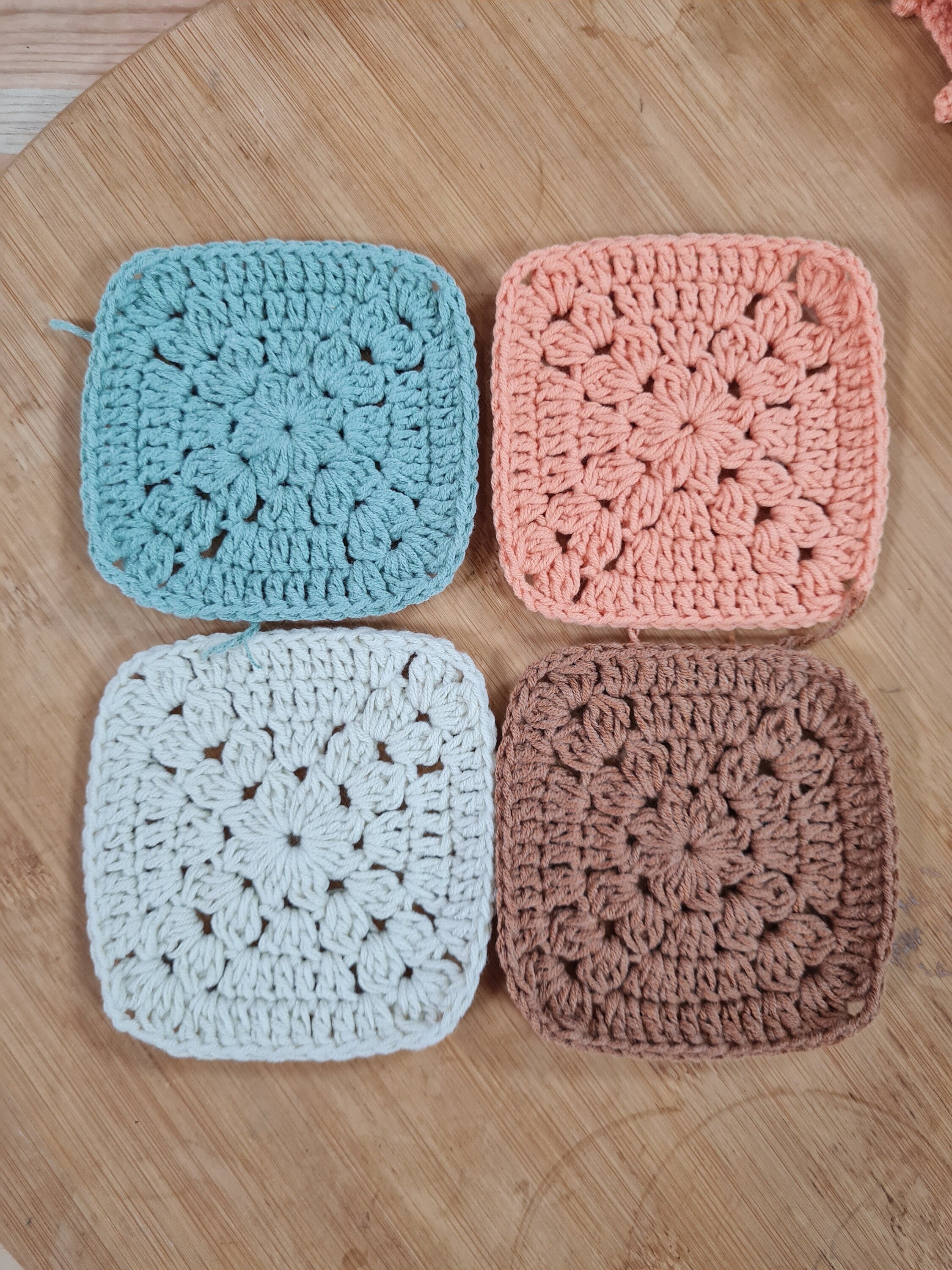 Easy Granny Square Crochet Pattern: Motif for Blankets (PDF Download)
