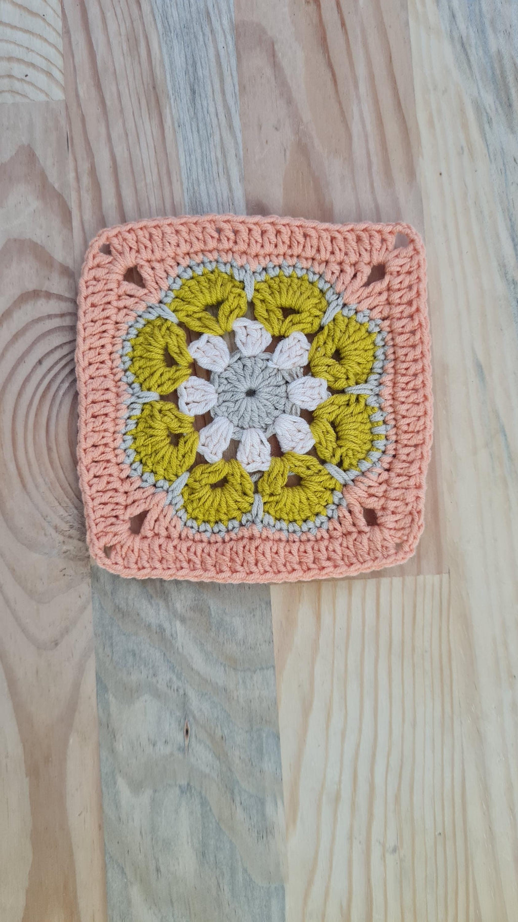African Flower Crochet Square Pattern: Blanket, Sweater, Cardigan (PDF Pattern)