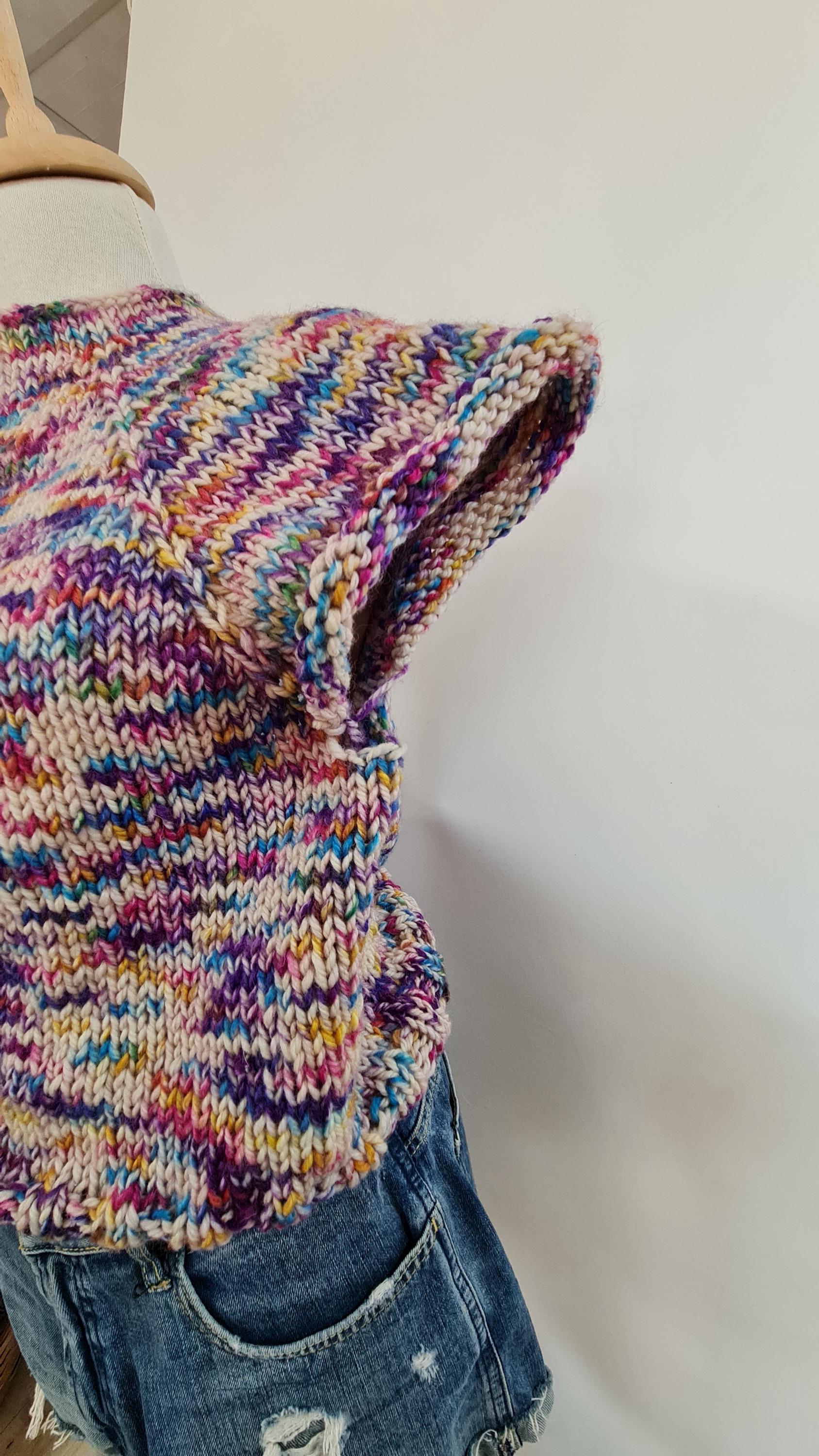 Chunky Knit Sweater Pattern: Seamless Oversize Jumper (PDF Download)