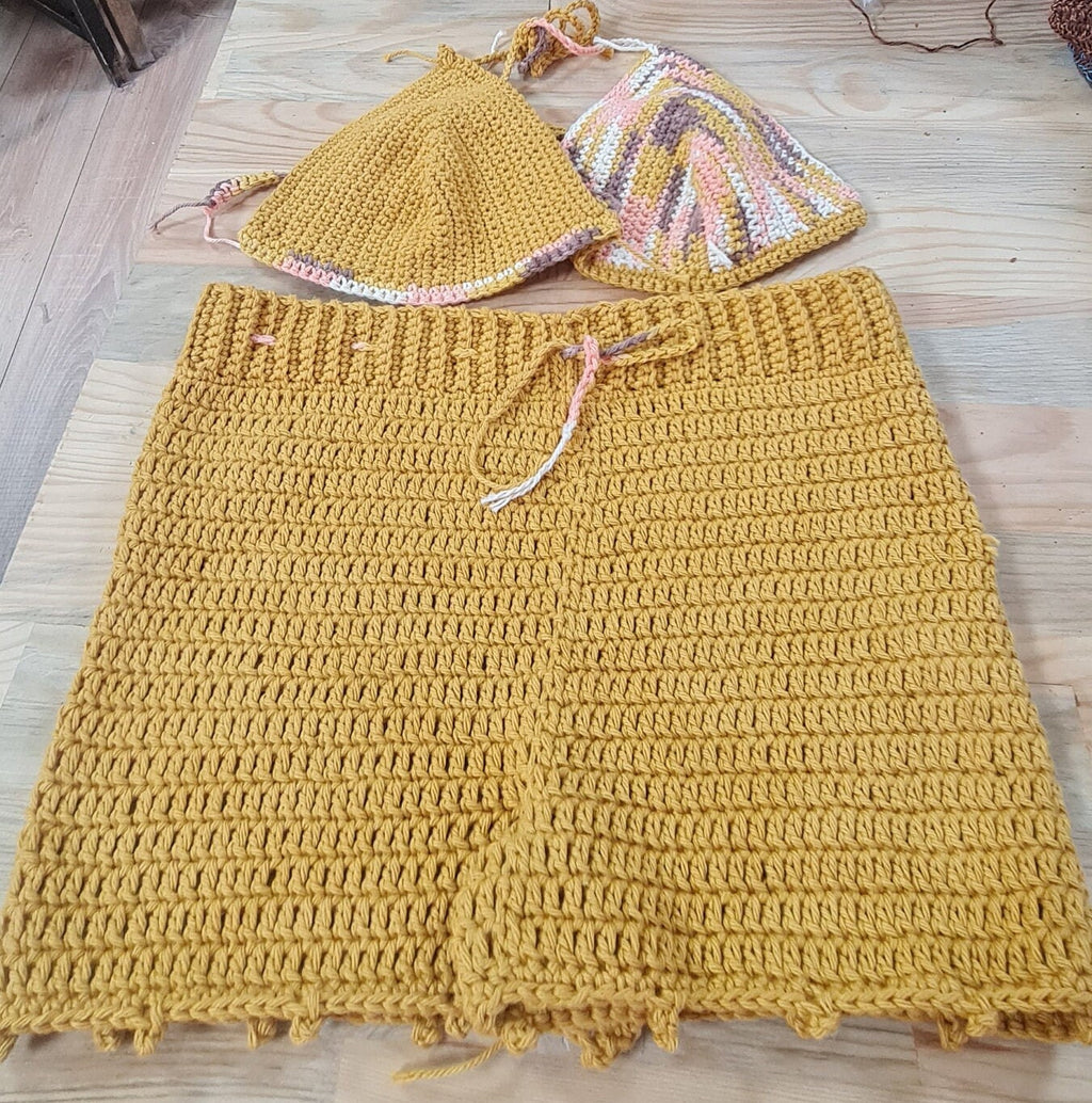High Waist Crochet Shorts Pattern: Beginner Friendly (PDF Pattern)