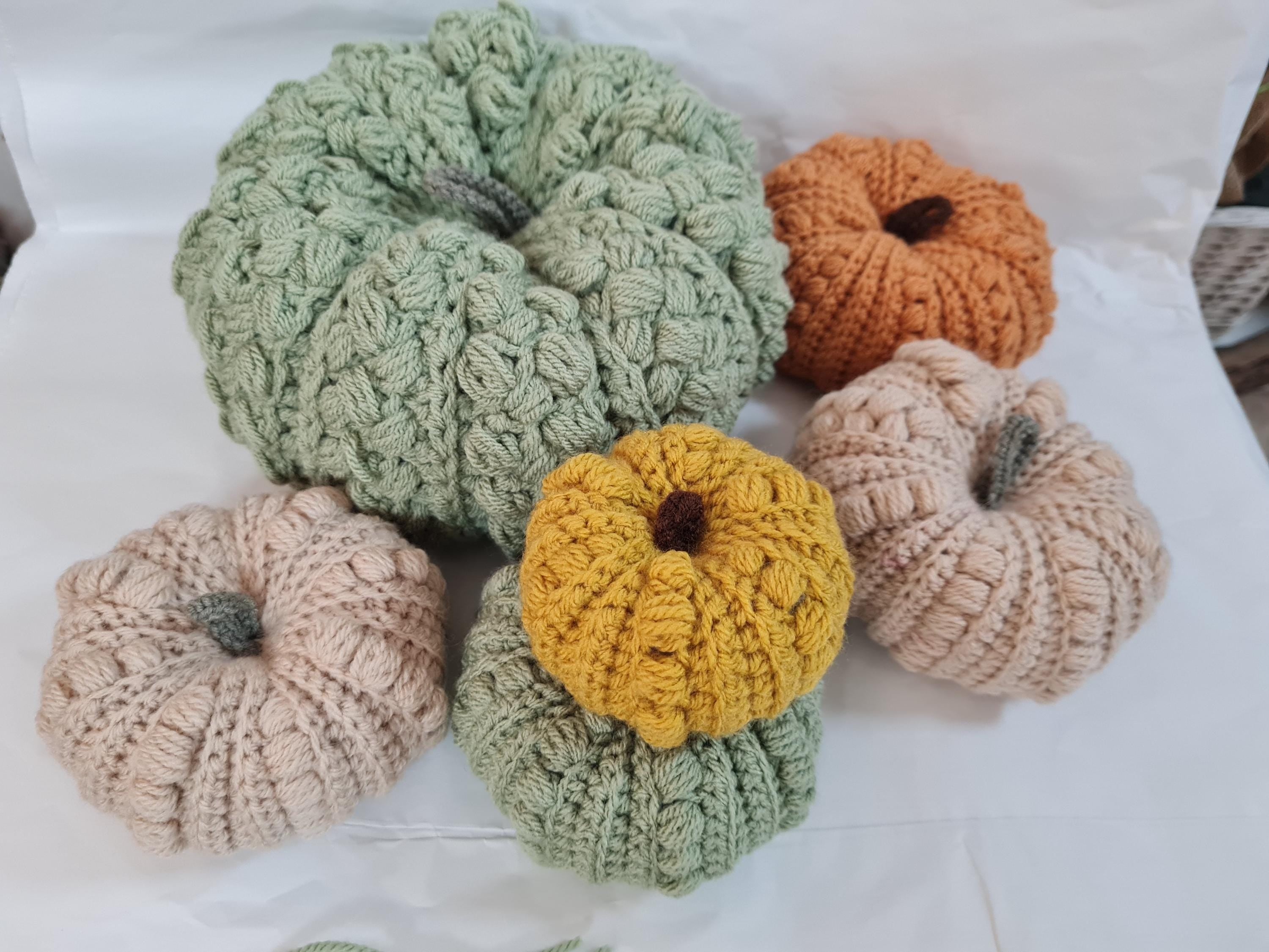 Crochet Halloween Pumpkin Pattern: Easy Home Decor (PDF File)