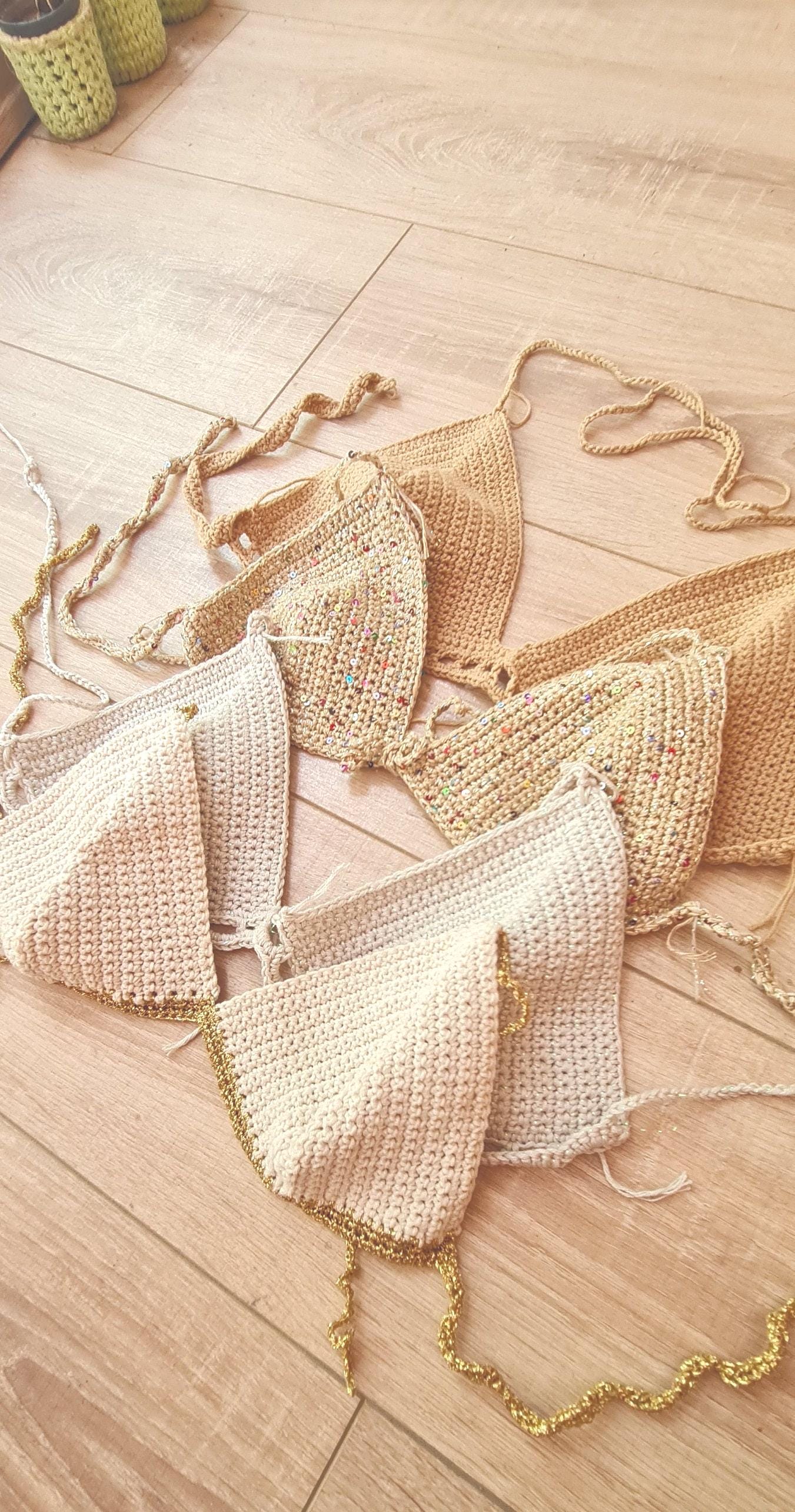 Crochet Bikini Pattern, Easy Bikini, Summer Party Top, Beach Bralette, Backless Top, Modern Written Crochet Pattern, Basic Top Bra, Festival