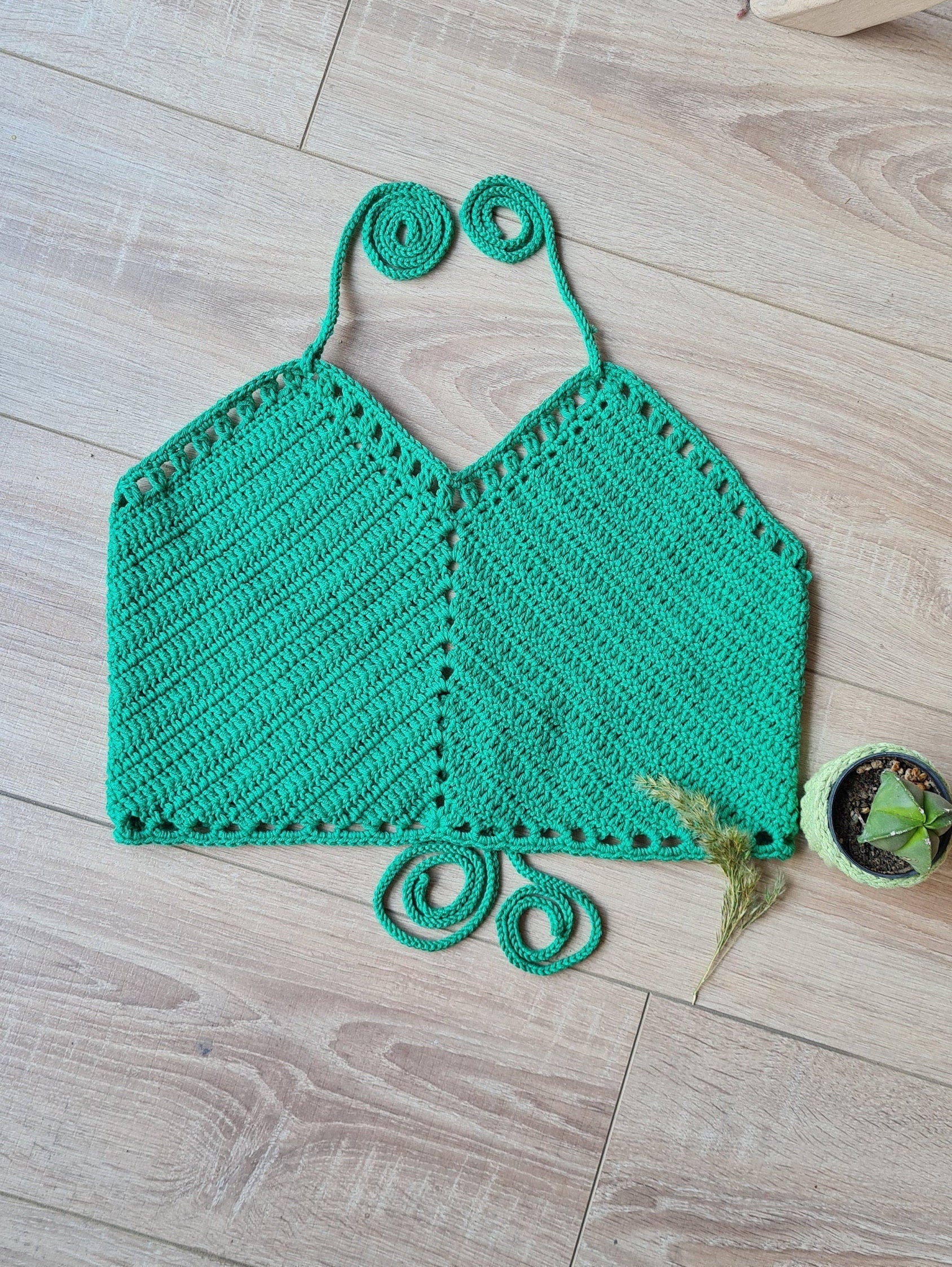Easy Crochet Tank Top Pattern: Modern Bra Top (Digital Download)