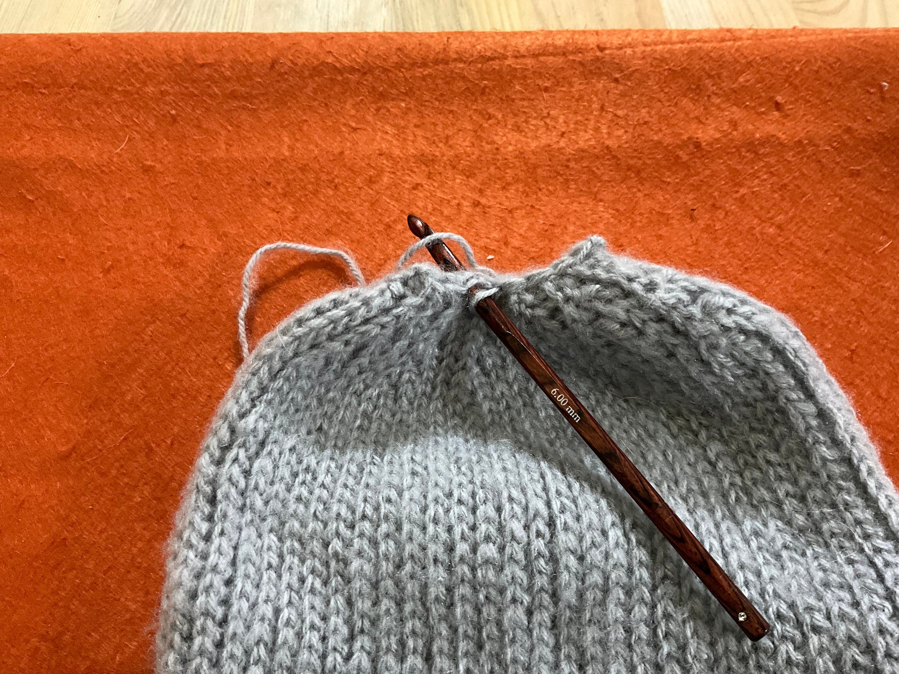 Easy Crochet Beanie Pattern: Knit Look, Beginner Friendly (PDF Pattern)