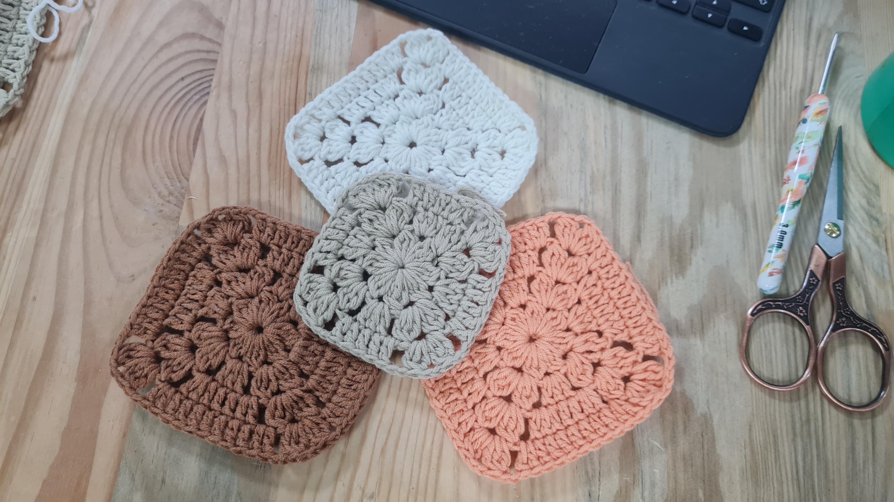 Easy Crochet Granny Square Pattern: Beginner Motif (PDF Pattern)