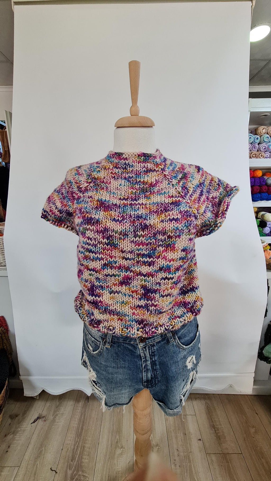 Chunky Knit Sweater Pattern: Seamless Oversize Jumper (PDF Download)