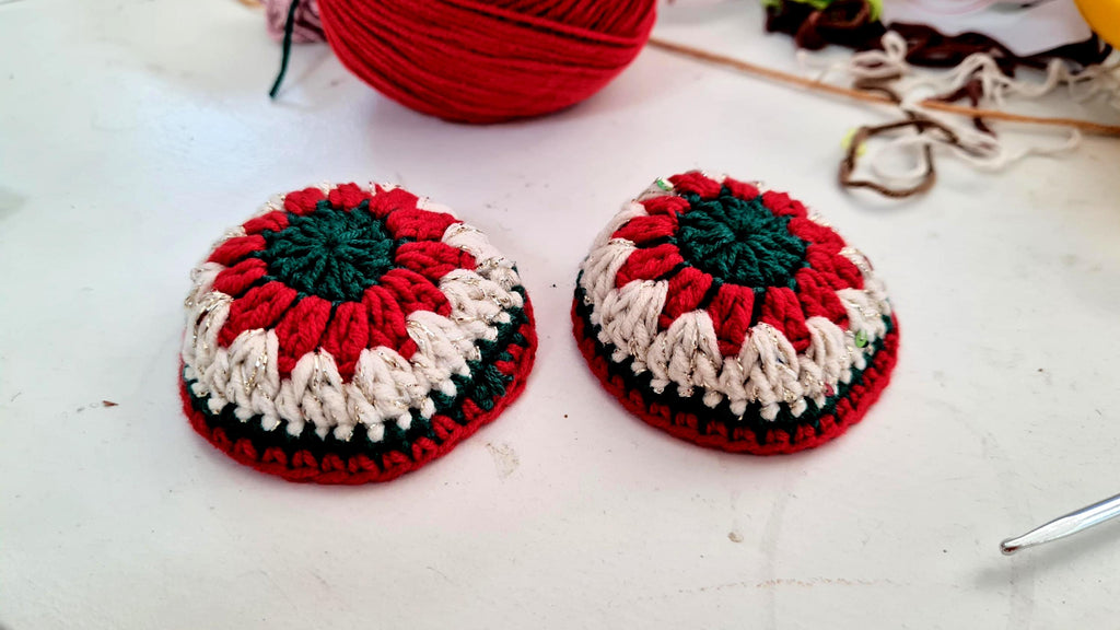 Crochet Christmas Bauble Pattern, DIY Tree Ornament (PDF Pattern)