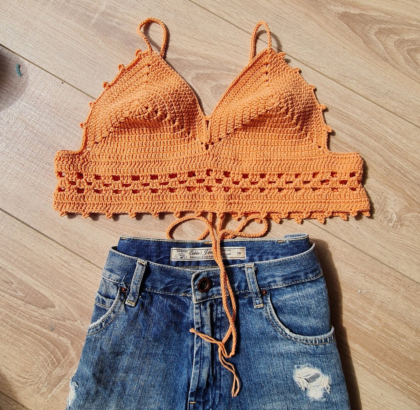 Crochet Bralette Pattern: Beginner Friendly Summer Top (Digital Download)