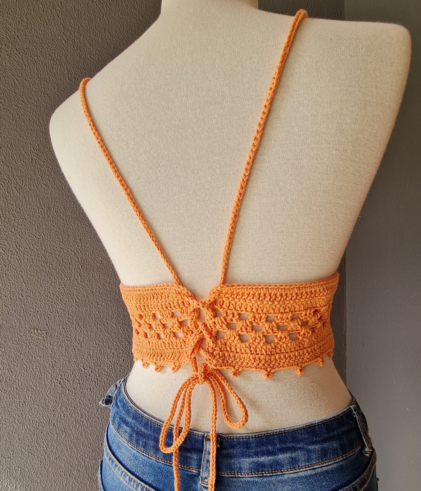 Crochet Bralette Pattern: Beginner Friendly Summer Top (Digital Download)