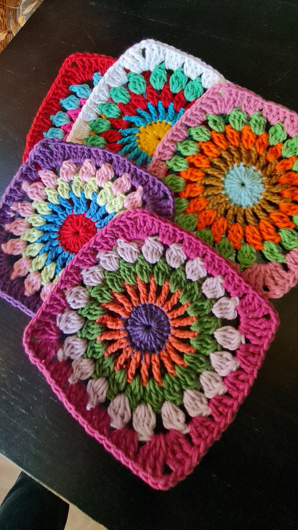 Granny Square Crochet Pattern: Five Modern Motifs (PDF Download)