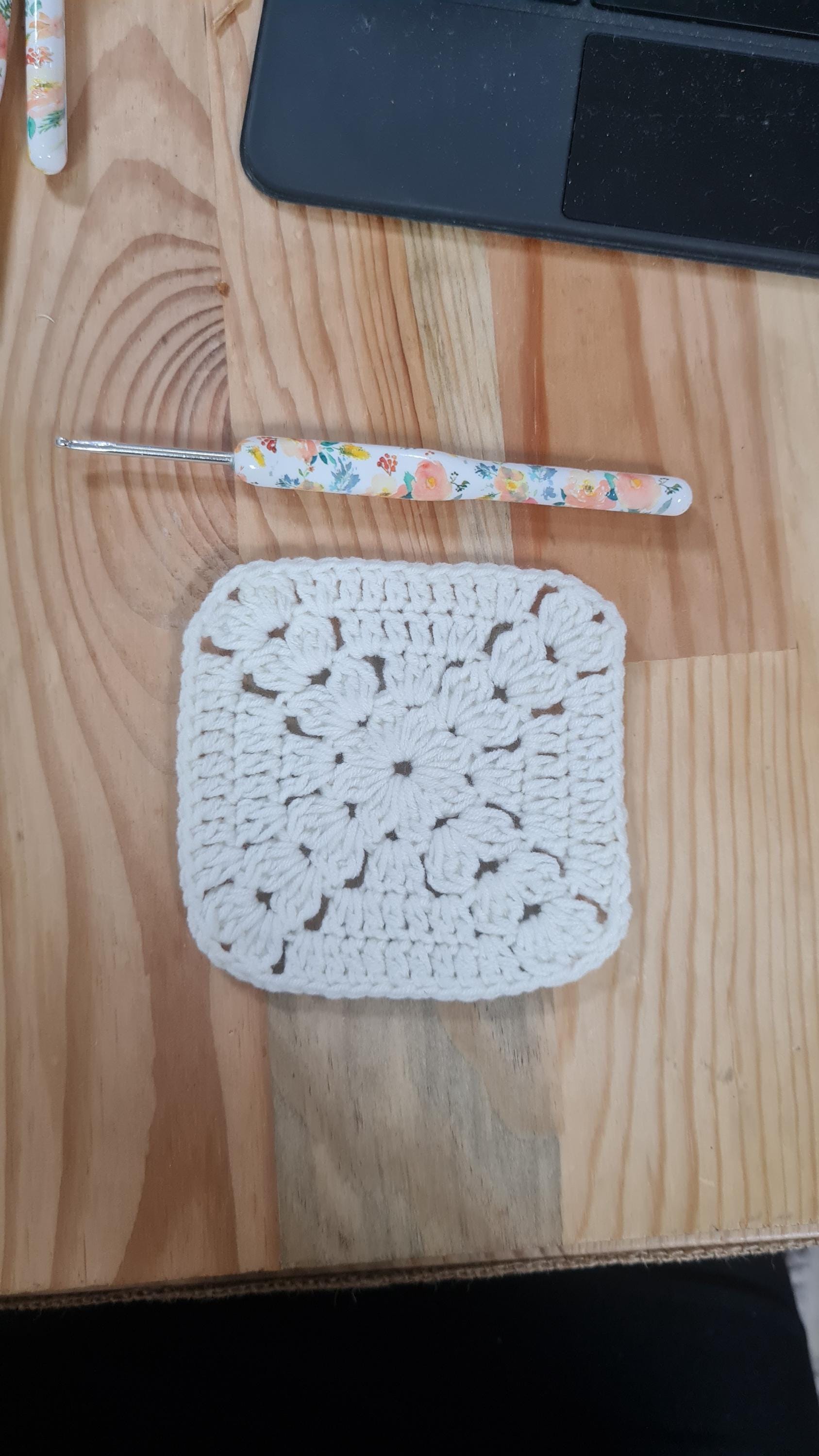 Easy Crochet Granny Square Pattern: Beginner Motif (PDF Pattern)