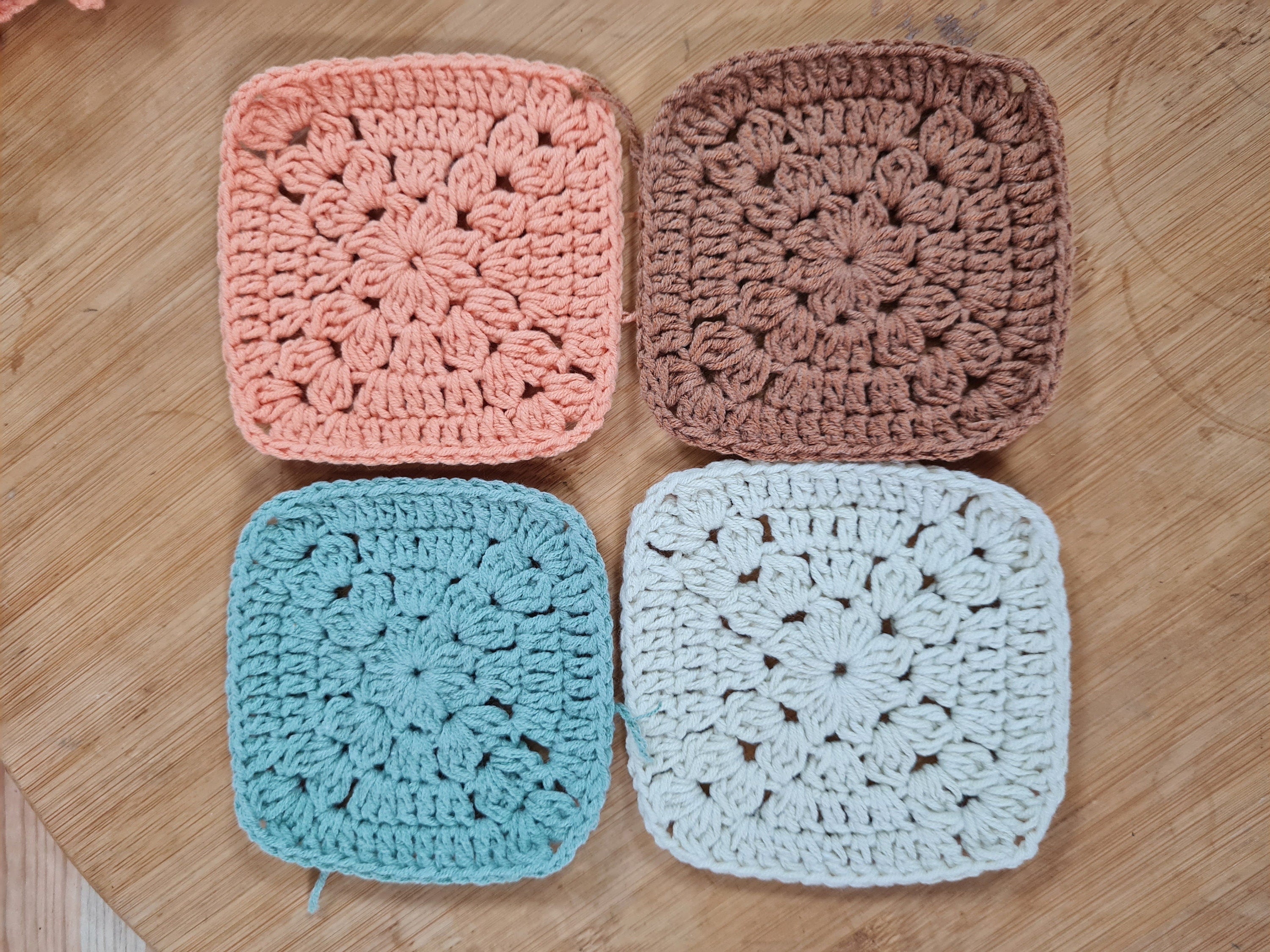Easy Granny Square Crochet Pattern: Motif for Blankets (PDF Download)