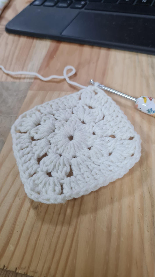 Easy Crochet Granny Square Pattern: Beginner Motif (PDF Pattern)
