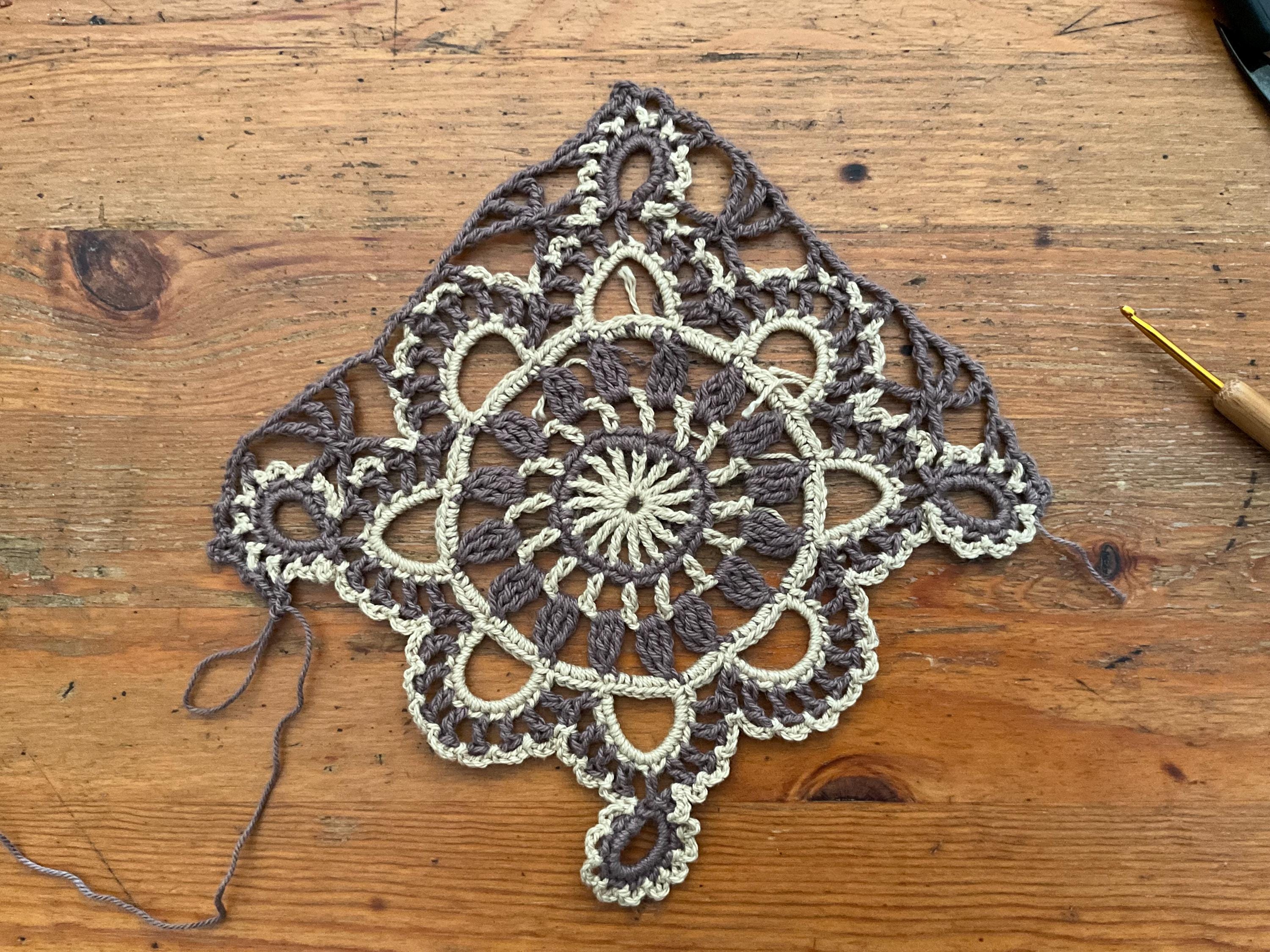 The Turkish Granny Squares Pattern, Easy Crochet Motif Tutorial, Boho Festival Summer Top, Blanket Crochet Square, Garment and Accessories