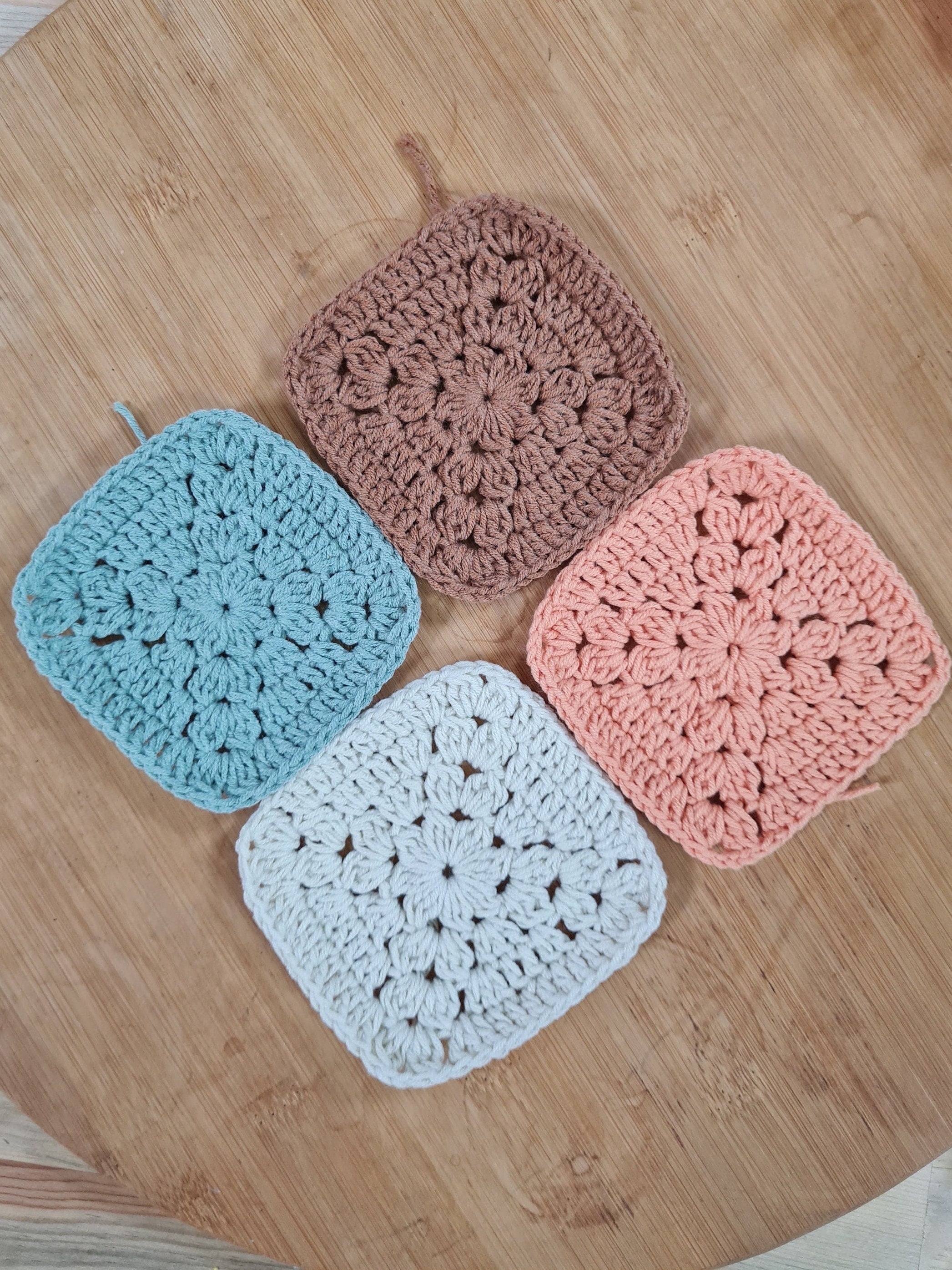 Easy Granny Square Crochet Pattern: Motif for Blankets (PDF Download)