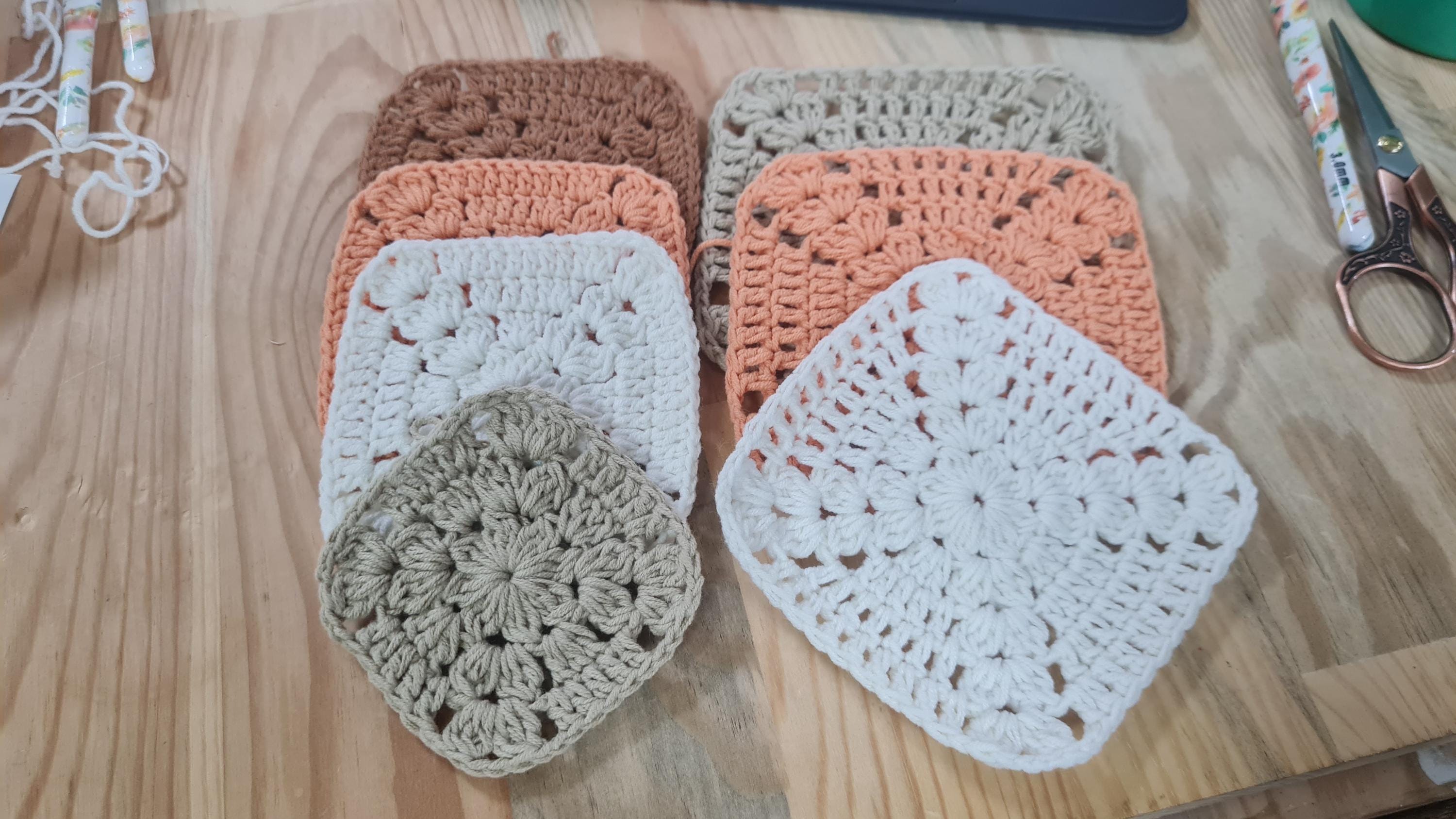 Easy Crochet Granny Square Pattern: Beginner Motif (PDF Pattern)