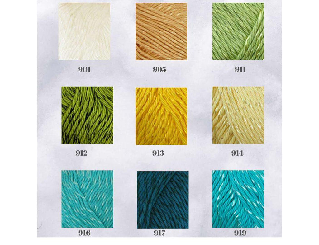 Gizza Cotton Viscose Yarn: 4 Ply Sport Weight, Crochet Knit DIY