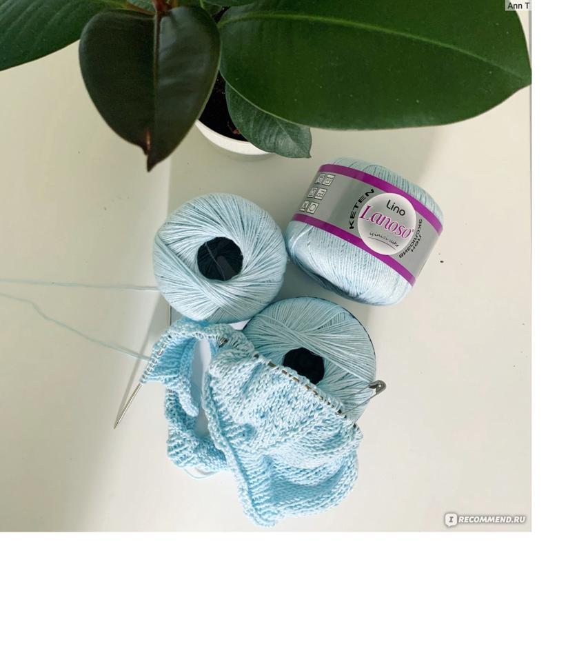 Lanoso Lino Linen Cotton Yarn: Lightweight Crochet Knitting Fiber