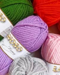 Chunky Wool Blend Yarn: 100g Skein for Knitting & Crochet