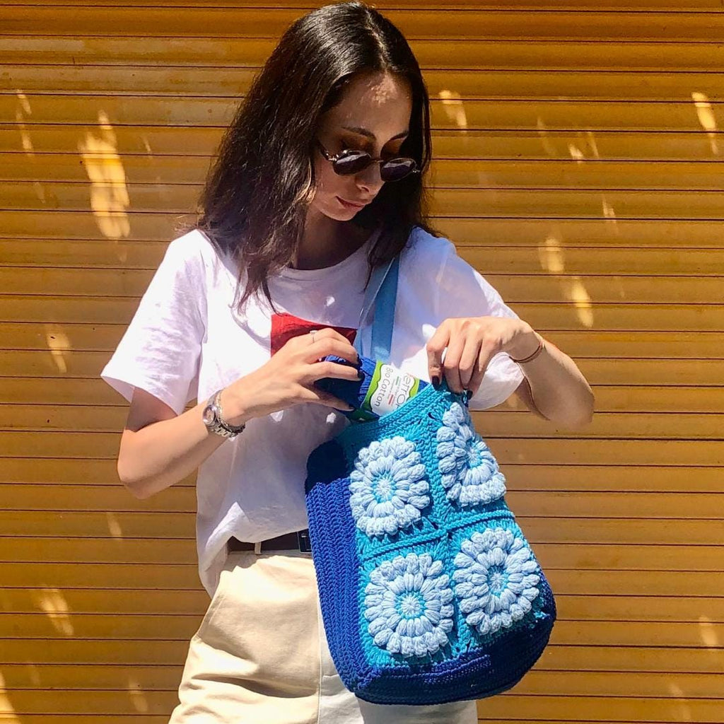 Soft Bio Cotton Yarn Skein: 70% Cotton, 210m - Knitting, Crochet, Amigurumi