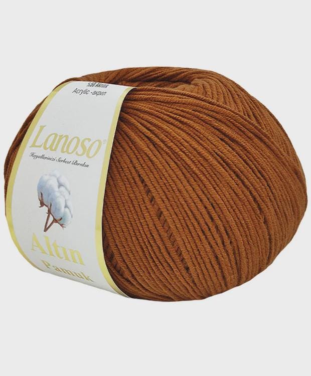 Baby Soft Cotton Yarn: 4 Ply Sport Weight for Crochet & Knitting