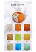 Giza Cotton Yarn: 4 Ply Sport Weight for Crochet & Knitting