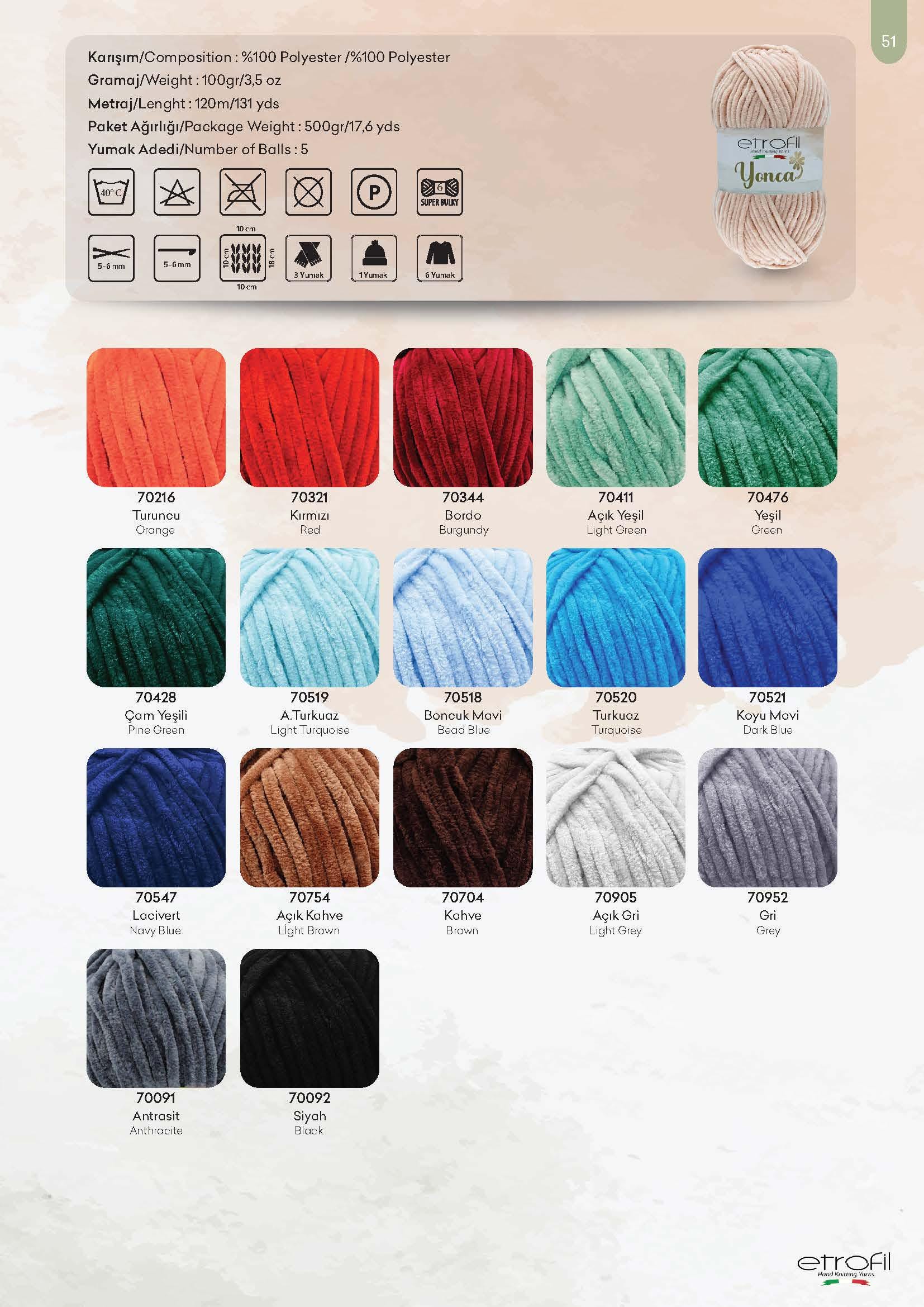 Chunky Chenille Yarn: Vegan, Bulky, Soft - Amigurumi & Baby Blanket