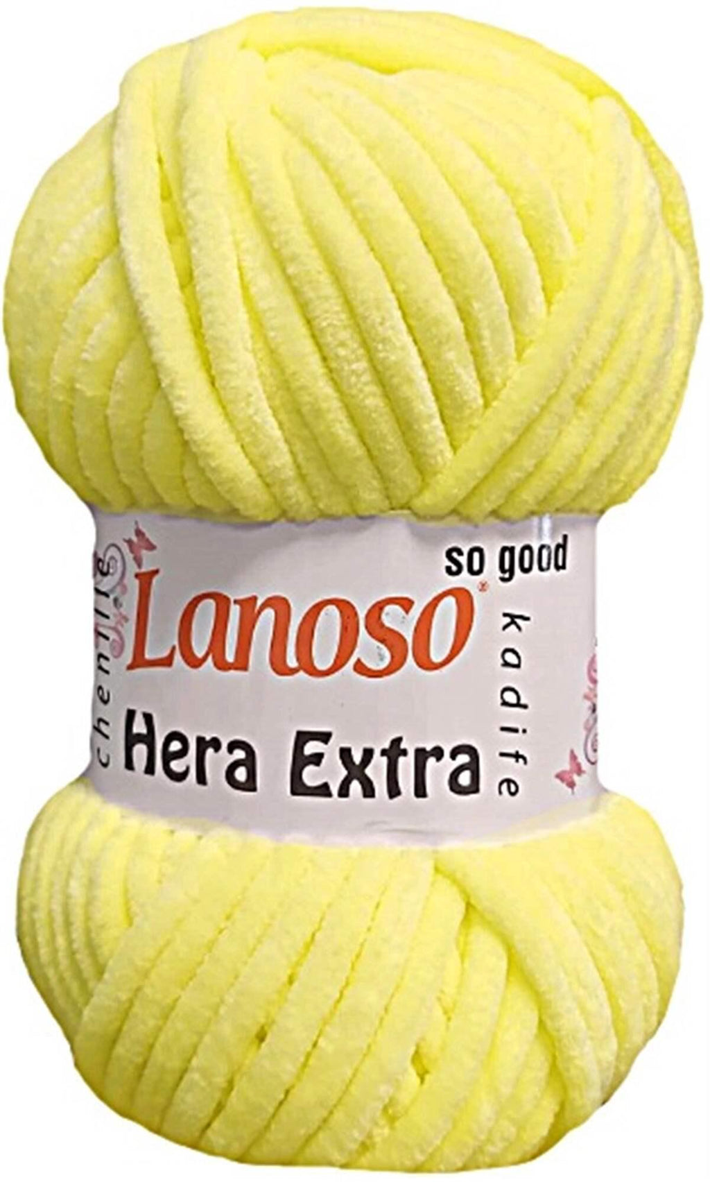 Chunky Chenille Yarn: Lanoso Hera Extra, Amigurumi, Baby Blanket