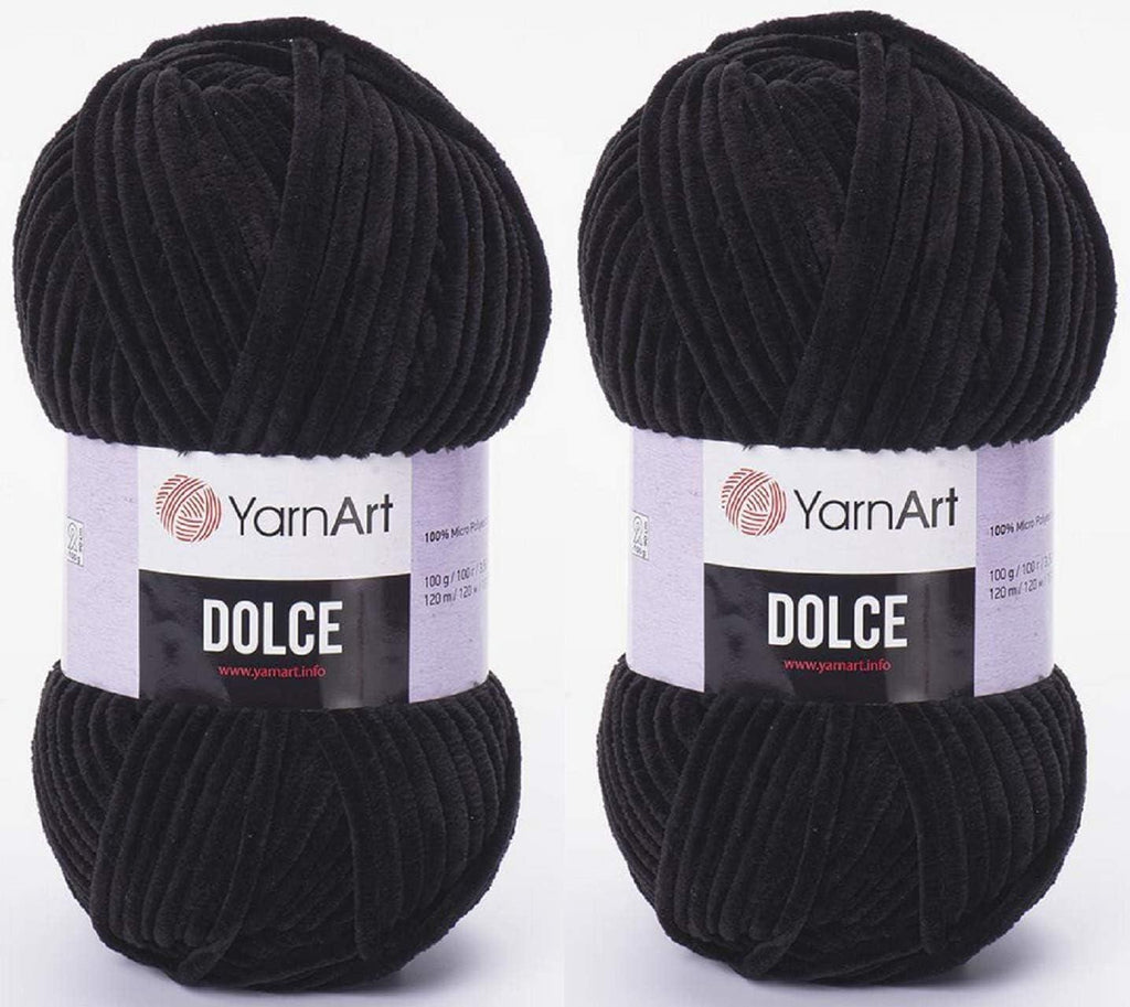 Chunky Chenille YarnArt Dolce: Plush Amigurumi, Baby Blanket, Vegan